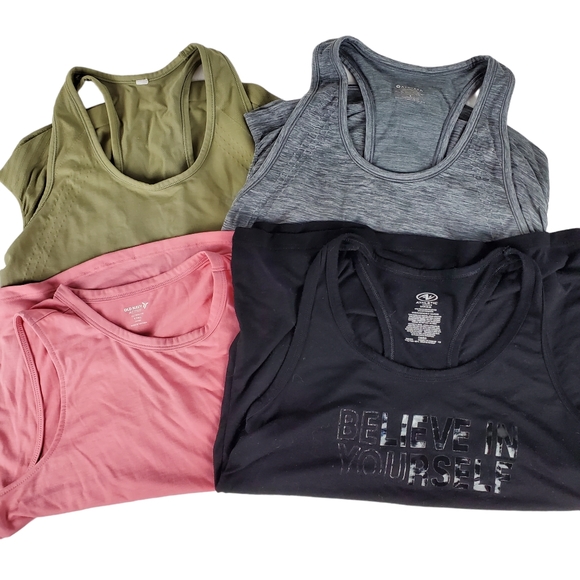 COPY - Bundle of 4 athletic tops size Small - Picture 1 of 6